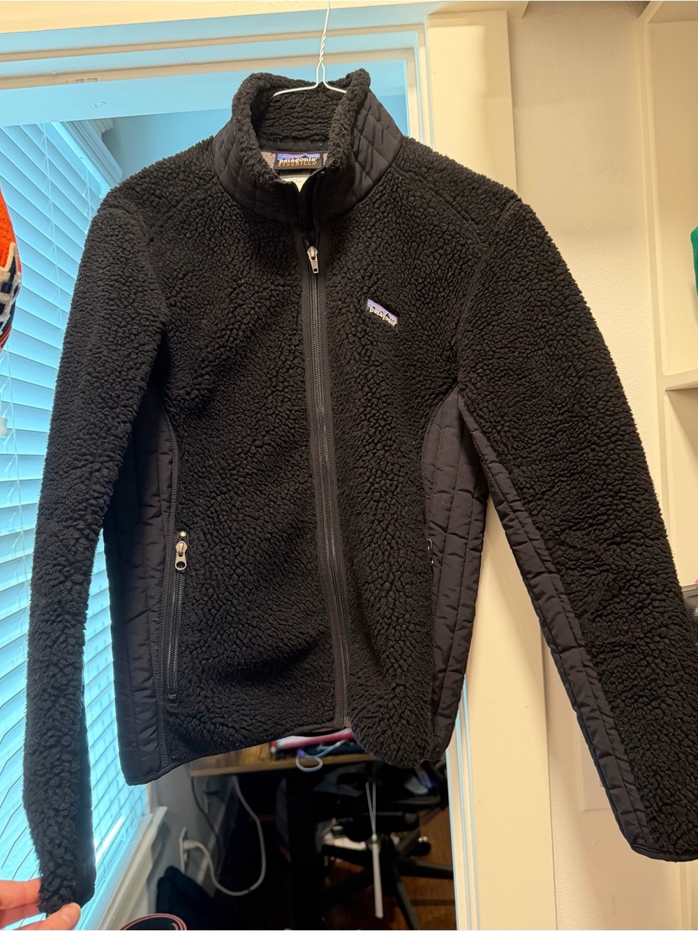 Patagonia Black Women's Sherpa Fleece Zip Jacket